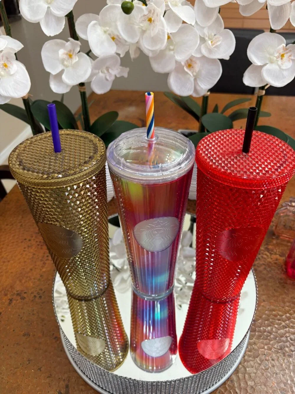 Starbucks BNWT Collection of Tumblers Bling